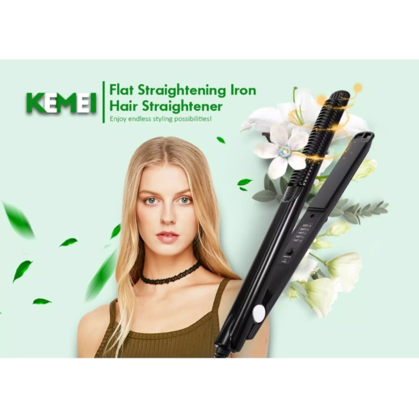 Máy Duỗi Ép Tóc Bản Kẹp Nhỏ Cao Cấp 2 in 1 Với 5 Mức Chỉnh Nhiệt
