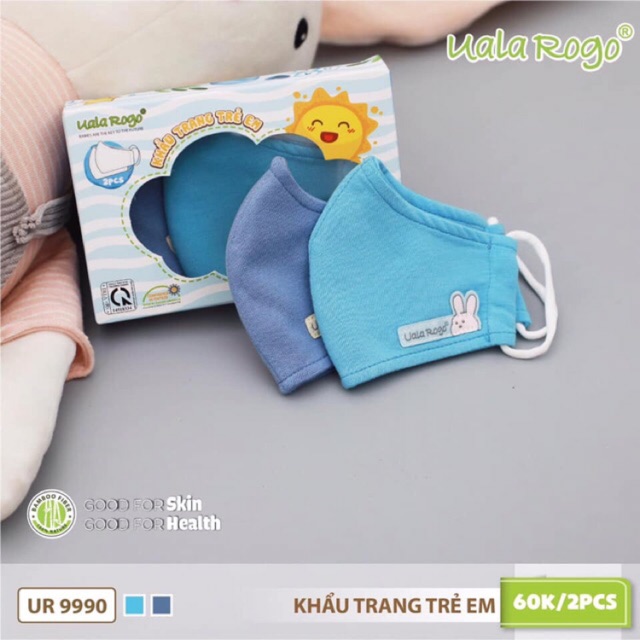 HỘP 2 KHẨU TRANG UALAROGO