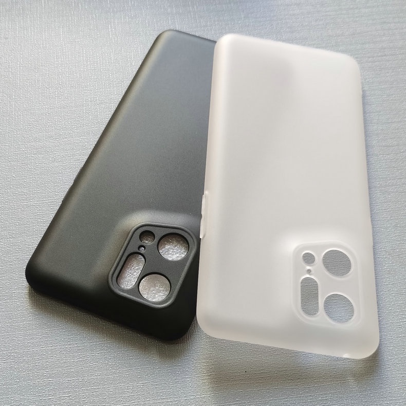 Ốp Điện Thoại TPU Mềm Mỏng Nhám Màu Trong Suốt Cho OPPO Find X5 Pro