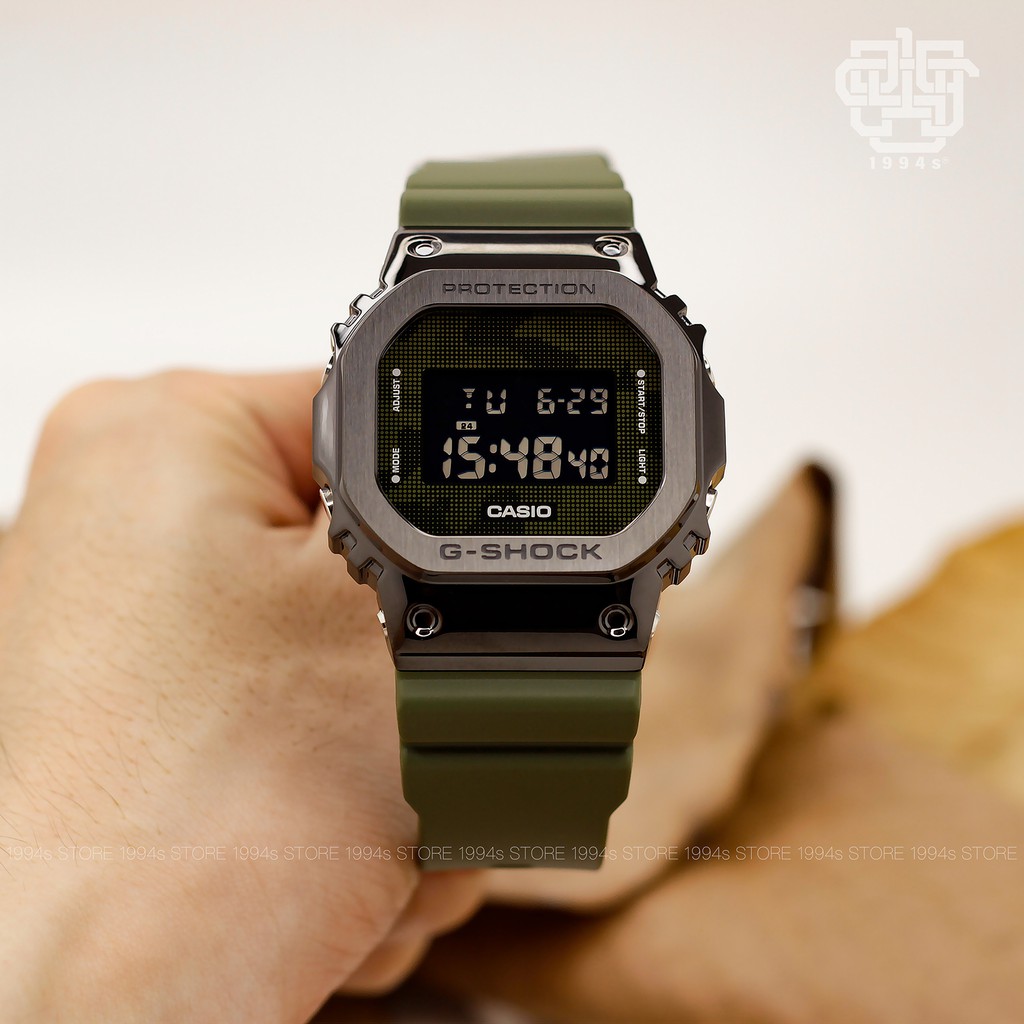 Đồng hồ nam Casio G-SHOCK GM-5600 / GM-5600B-3 chống va đập chính hãng