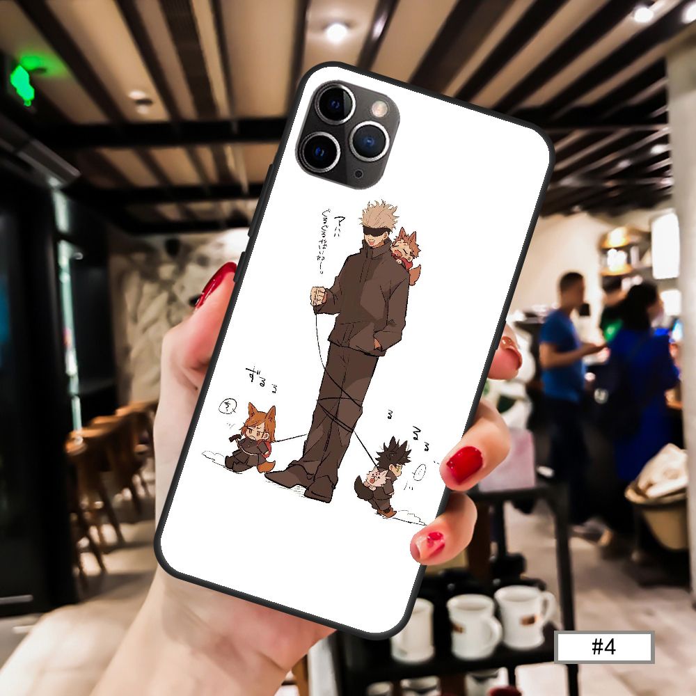 Ốp Điện Thoại Mềm In Hình Jujutsu Kaisen Gojo Satoru Cho Iphonex Xsamx Iphone11 Pro Max Xr Iphone8 / 7plus 7 / 6 / 6splus
