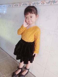 Sét váy dự tiệc cho bé ( kèm ảnh thật và video thật )