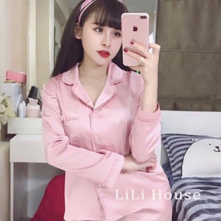 Bộ lụa mặc nhà cao cấp