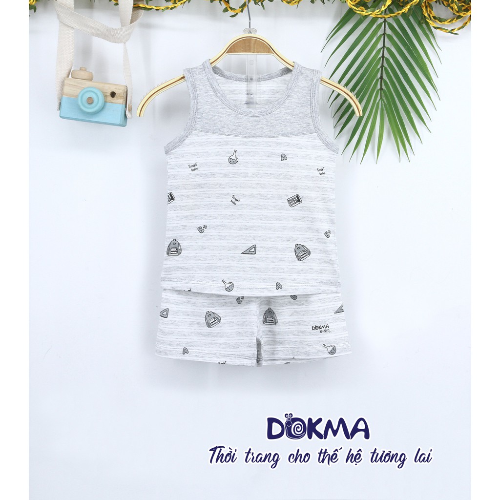 DMB338 Bộ quần áo ba lỗ Dokma ( 9-36M)