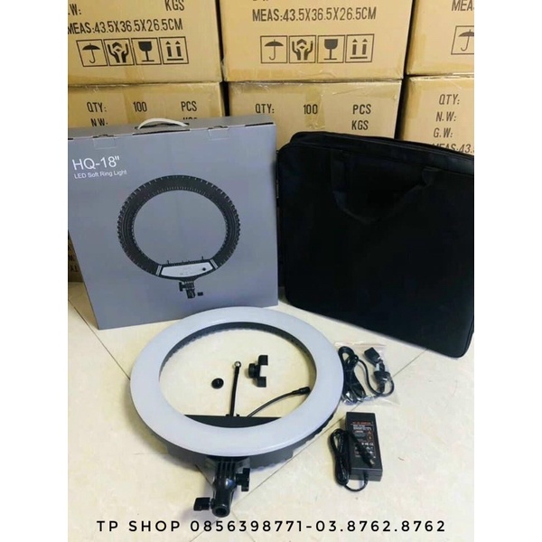 Đèn HQ18 livetream 45cm 3 chế độ sáng .