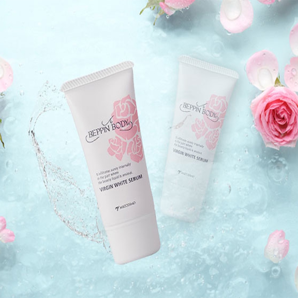 Serum làm hồng nhũ hoa, loại bỏ sạm đen vùng bikini - BEPPIN BODY® VIRGIN WHITE SERUM