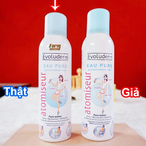 Xịt dưỡng ẩm 💥Freeship💥 Xịt khoáng chăm sóc da mặt Evoluderm SP39 | BigBuy360 - bigbuy360.vn