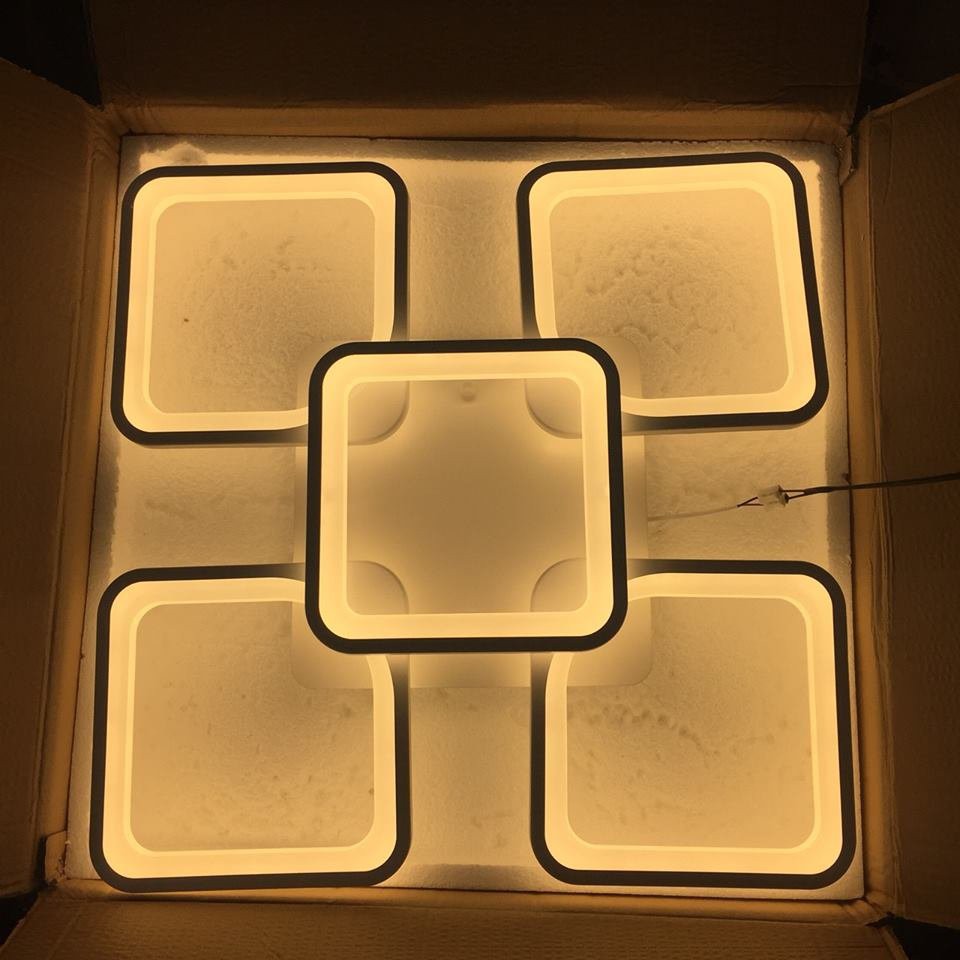 Đèn Ốp Trần Led Có Điều Khiển Từ Xa 3 Chế Độ Sáng Phân Tầng,Dễ Sử Dụng Dễ Lắp Đặt,Bảo Hành 2 Năm