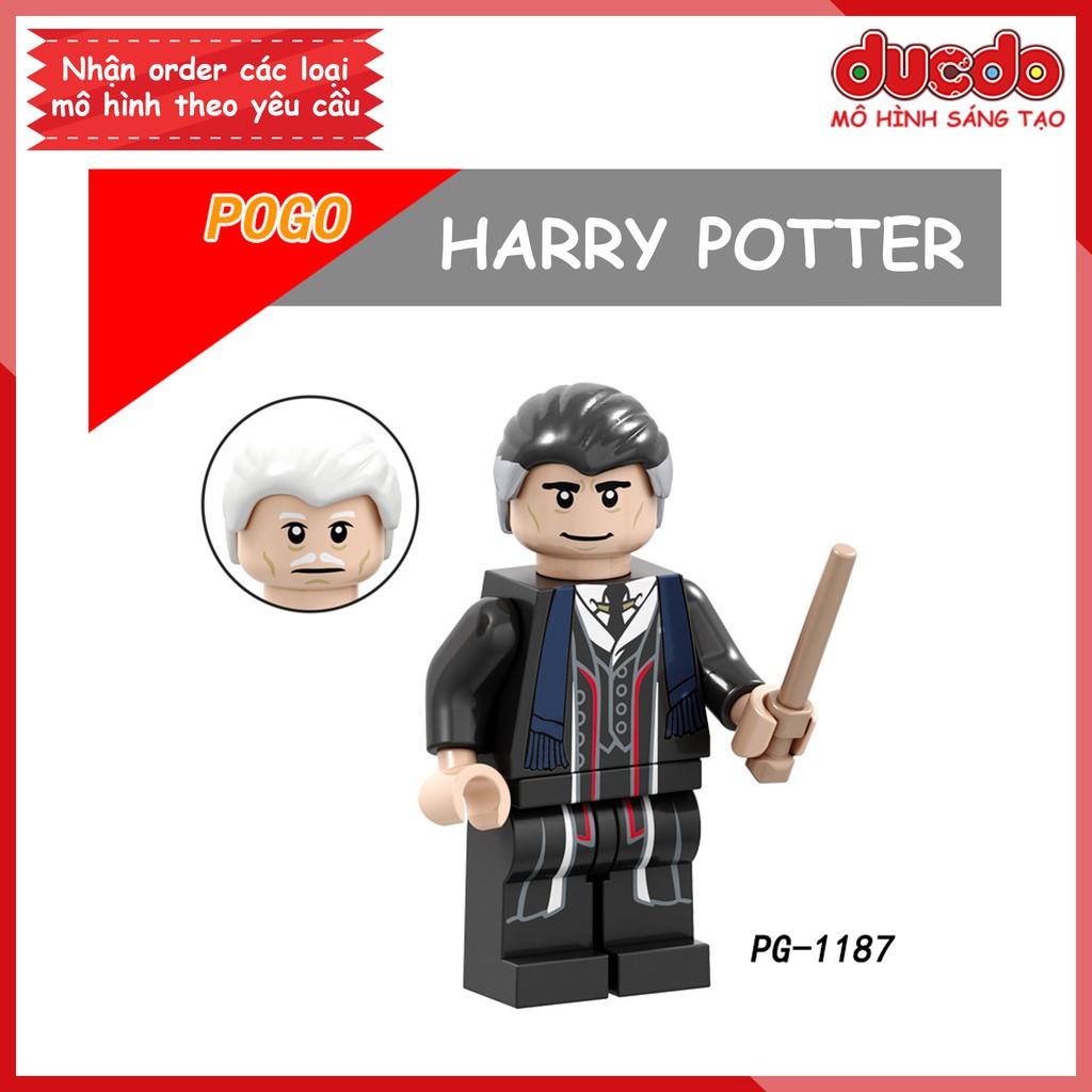 Minifigures các nhân vật trong Harry Pot.ter - Đồ chơi Lắp ghép Xếp hình Mini Mô hình POGO PG 8173