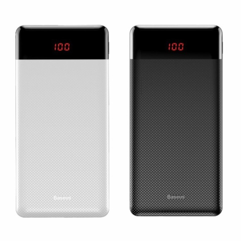 Pin dự phòng Baseus Mini Cu Power Bank External Batterie 10000 mAh 2x USB 2.1A