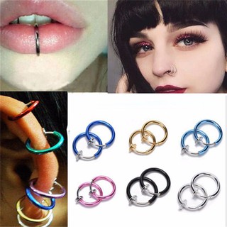 Bộ 2 vòng khuyên xỏ mũi độc đáo
