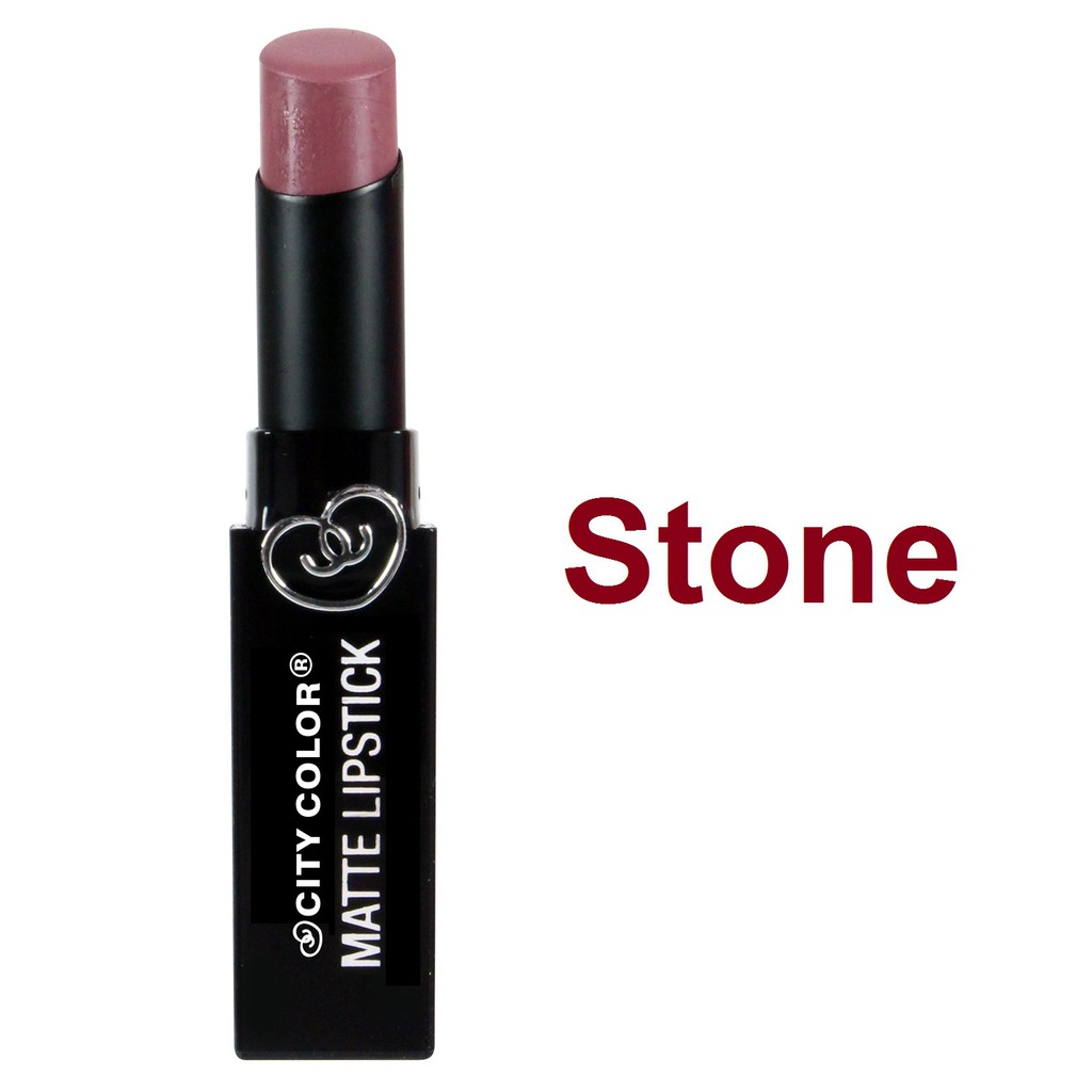 Son lì Be Matte Lipstick City Color (L-0050-1 đến L-0051-5) 2.9g