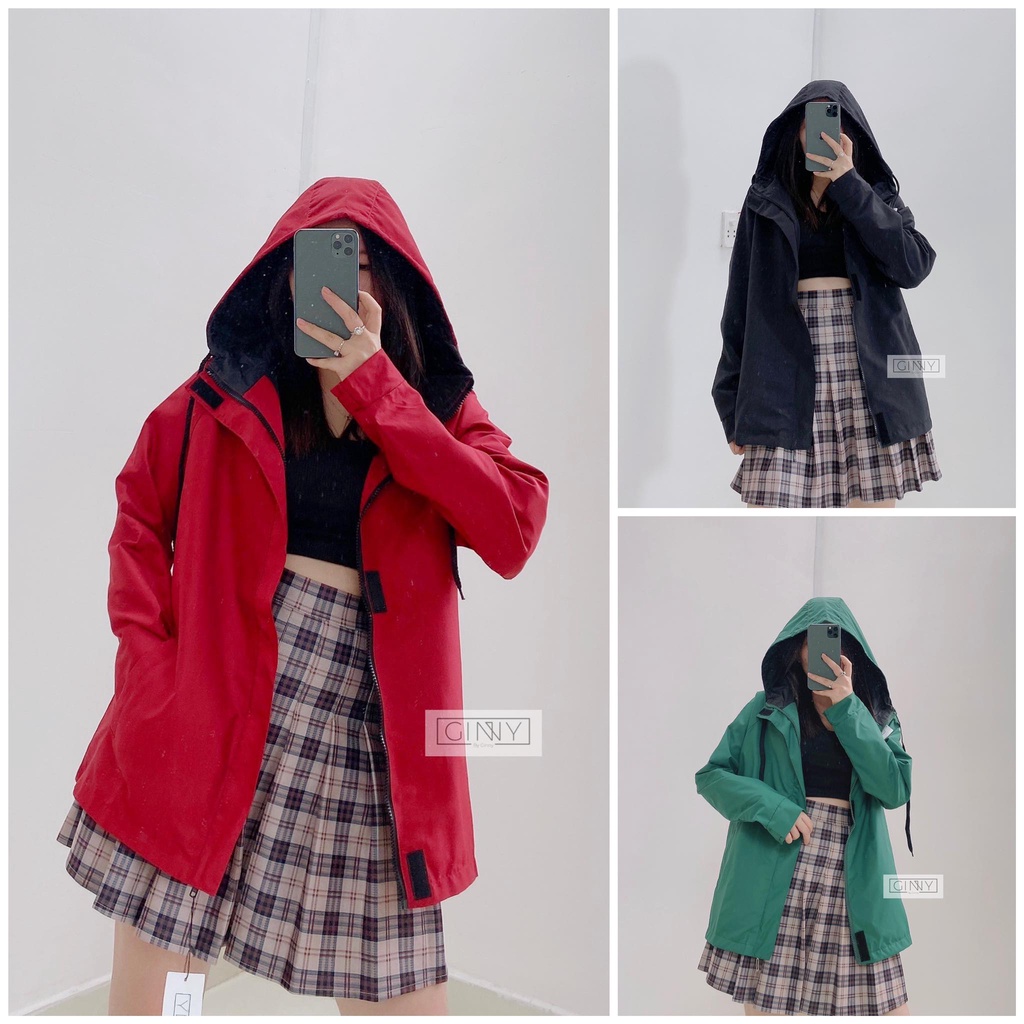 Áo Khoác Dù Jacket Wet Trượt Nước Nhẹ | GINNY OFFICAL