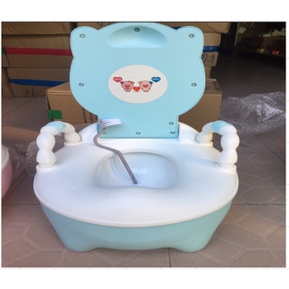 Bô Vệ Sinh Cho Bé, Bô Ngồi Tập Đi Vệ Sinh Cho Trẻ, Có Tựa Và Tay Vịn Cao Cấp, Cho Bé Từ 1 Đến 6 Tuổi