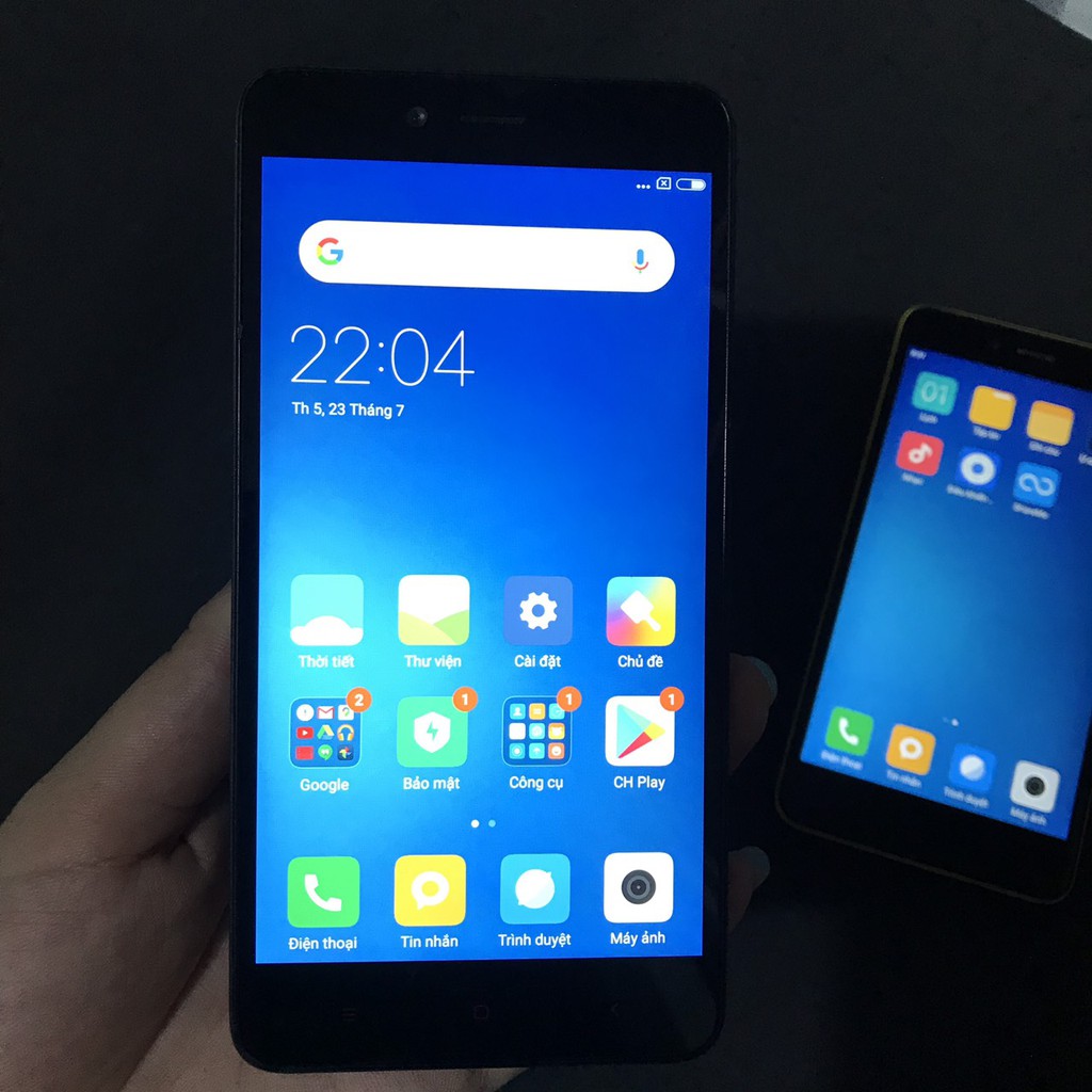 Điện Thoại Xiaomi Redmi Note 2 2sim Ram 2G/16G Tải Game Ứng Dụng Thoải Mái - Bảo hành 6 Tháng
