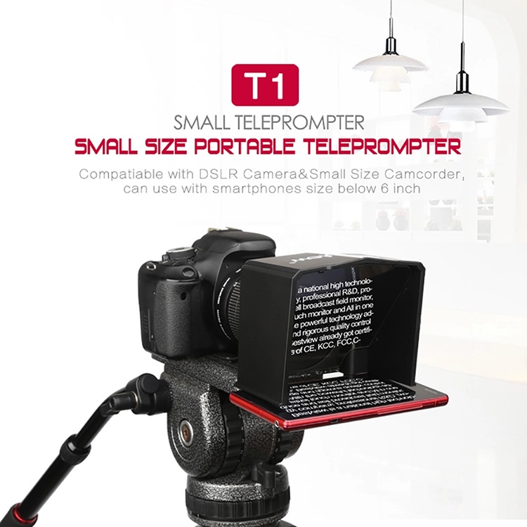 Máy nhắc chữ Teleprompter Bestview T1, Máy nhắc chữ MC mini studio