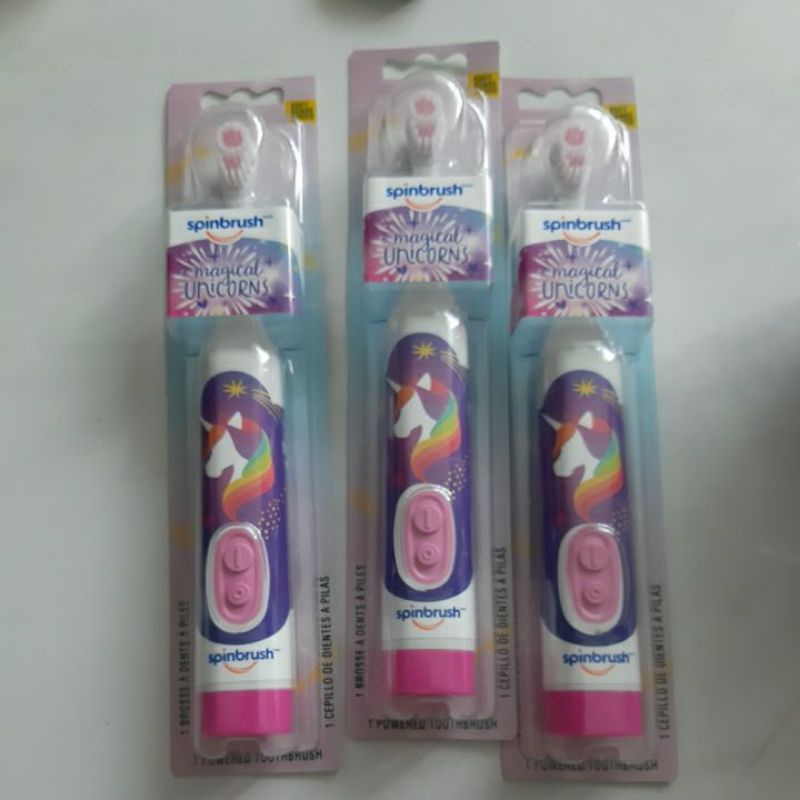 BÀN CHẢI PIN HINH NGỰA PONY TỪ MỸ CHO BÉ TƯ 3T ..CÓ 2 mẫu..