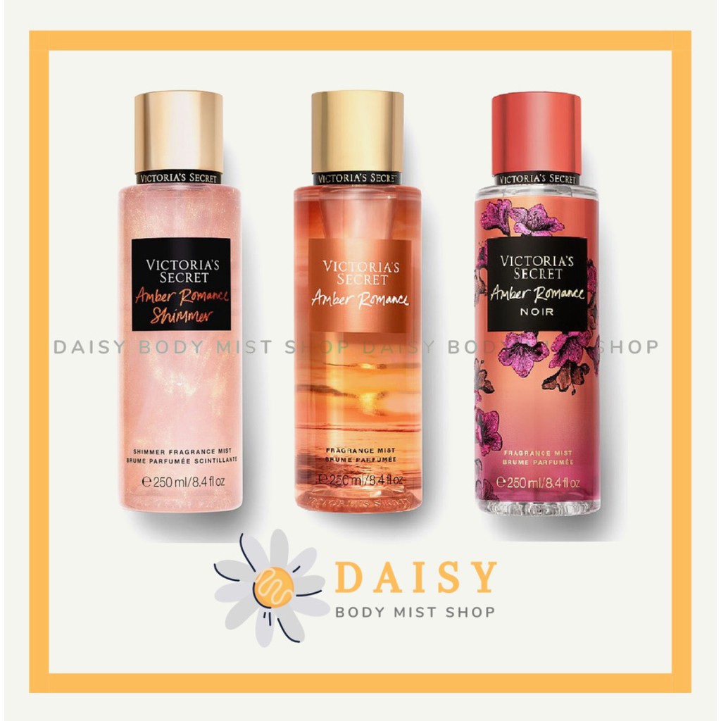 𝐃𝐚𝐢𝐬𝐲 𝐌𝐢𝐬𝐭 💜 Xịt Dưỡng Thể Body Mist 𝗩𝗜𝗖𝗧𝗢𝗥𝗜𝗔'𝗦 𝗦𝗘𝗖𝗥𝗘𝗧 "Amber Romance Collection 30ml/50ml/100ml | Thế Giới Skin Care