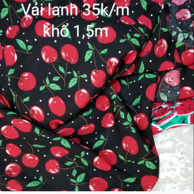 Combo 10m vải lanh giá rẻ