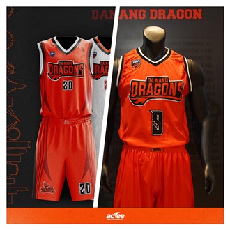 Bộ quần áo bóng rổ JERSEY ĐÀ NẴNG DRAGONS 2020