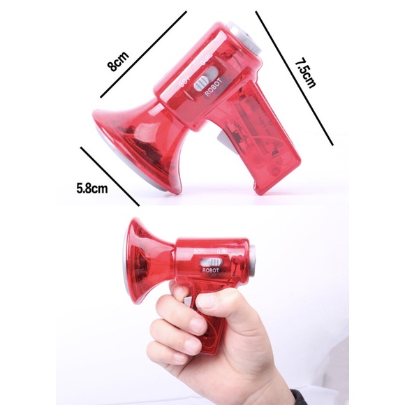 Còi Điện Thay Đổi Giọng Nói mini Vui Nhộn Cho Bé