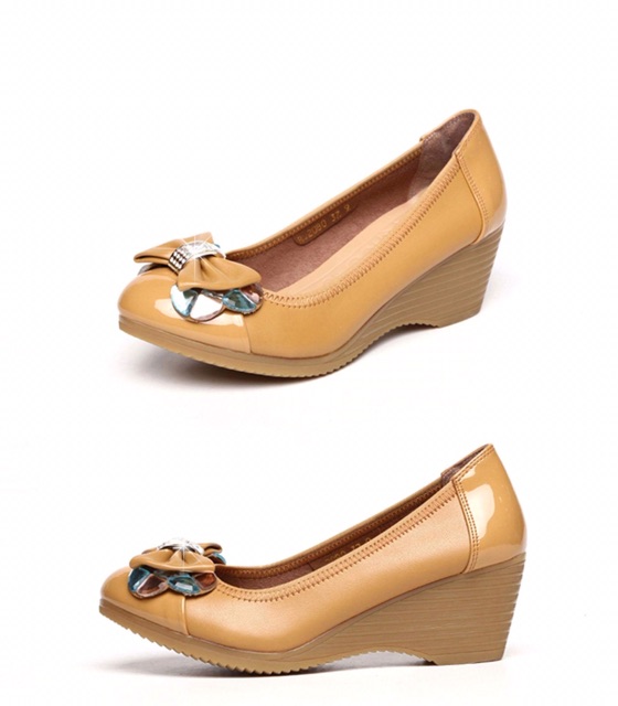 Giày búp bê HI160 giày đế xuồng cao 6cm size 33 đến 41