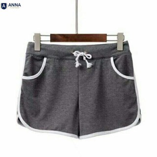Quần đùi nữ lưng thun có túi thời trang nữ anna