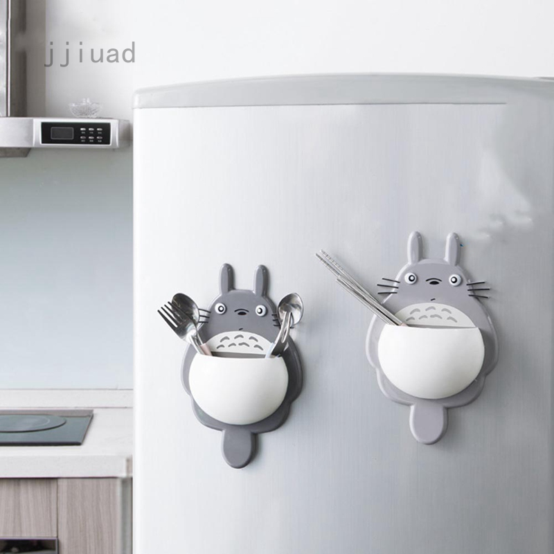 Khay đựng bàn chải đánh răng treo tường hình Totoro độc đáo