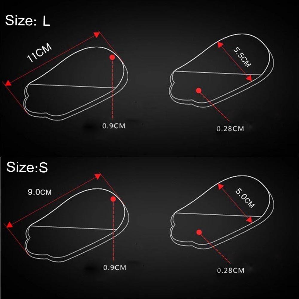 MAXG 1 Cặp Đệm Silicone Lót Gót Chân Chỉnh Hình
