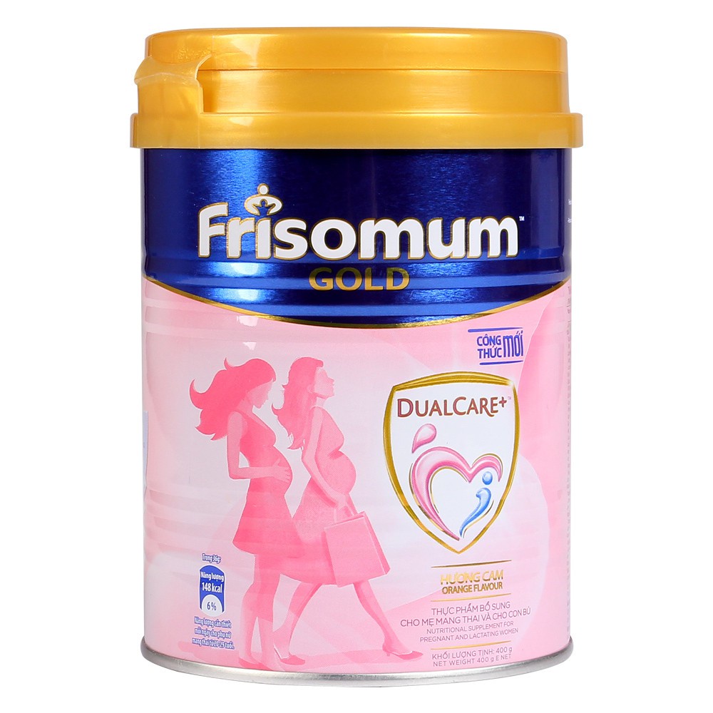 Sữa bột Frisomum Hương vani/Hương Cam Lon 400_900g