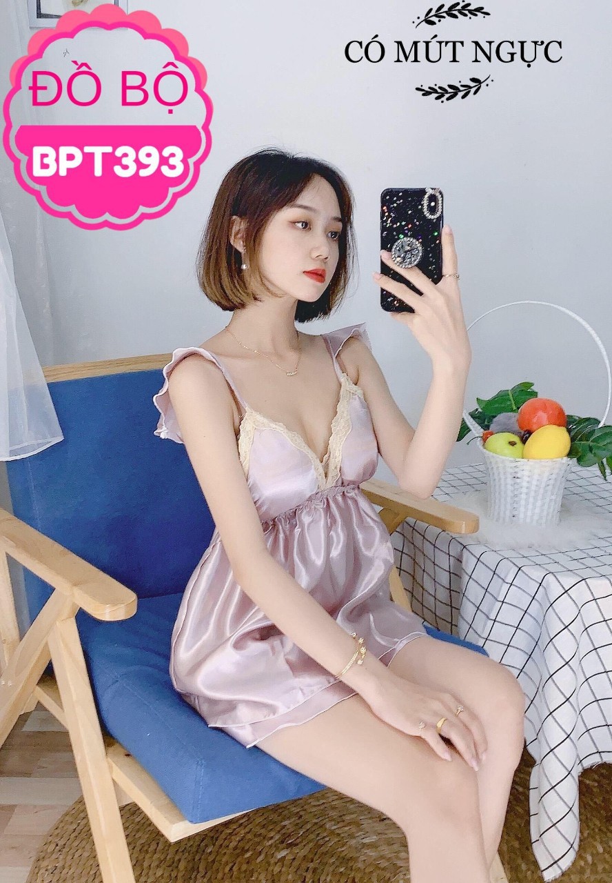 Đồ ngủ phi bóng cánh tiên freesize dưới 55kg(M031) | BigBuy360 - bigbuy360.vn