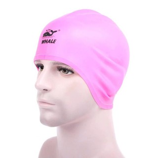 Mũ bơi che tai WHALE 3D SILICONE