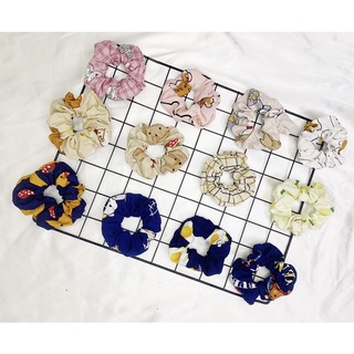 scrunchies hoạ tiết