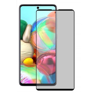 Kính cường lực Samsung A71 nhám Chống vân tay/Chống nhìn trộm/ Full màn hình/ Không viền màu/ Ốp chống sốc