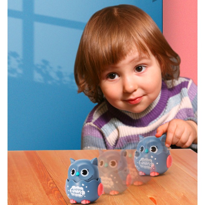 Đồ chơi ngoài trời vui nhộn chim cú mèo chạy cót BeThongMinh