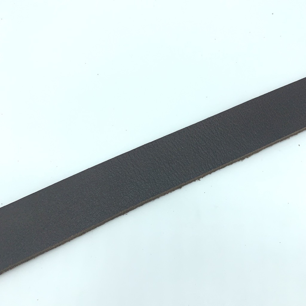 Thắt lưng da bò nguyên miếng- Khóa lăn. Cam kết da bò thật 100