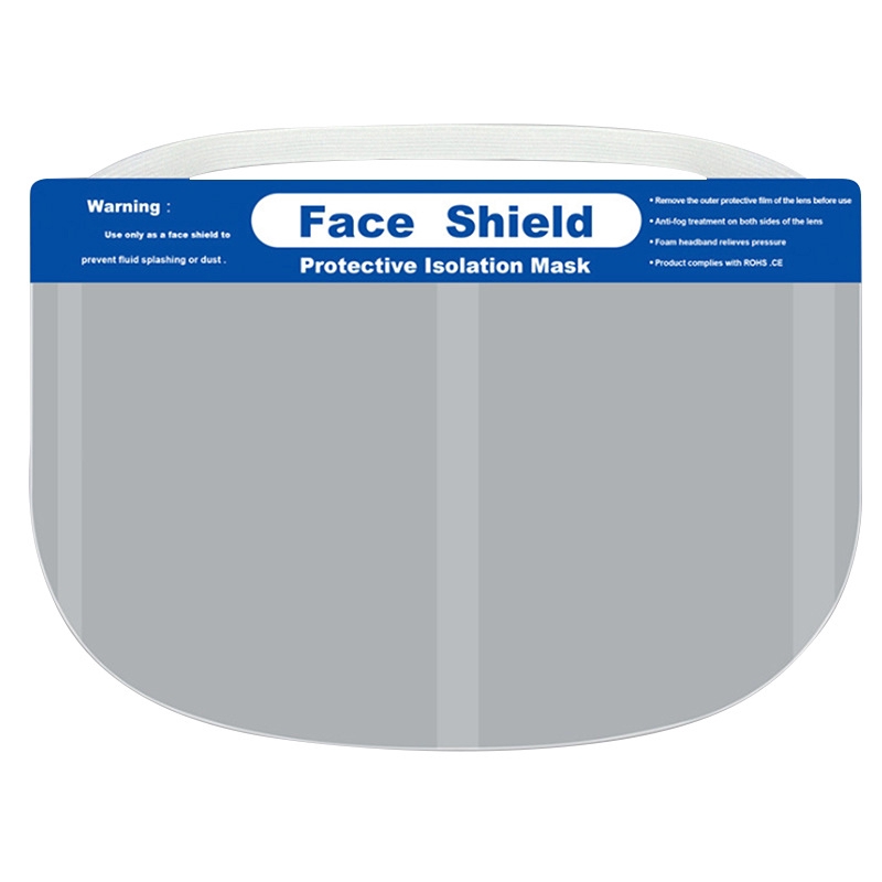 Mặt Nạ Che Mặt Trong Suốt Chống Văng Nước Và Bụi Bẩn Tiện Dụng