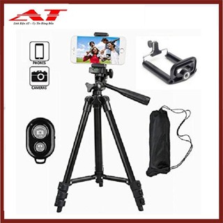 Gậy chụp hình Tripod 3110, Tripod 3120 tặng túi dây rút và kẹp điện thoại