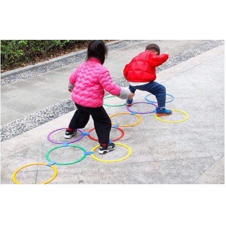 Bộ vòng ghép thể dục (1 bộ 10 vòng)