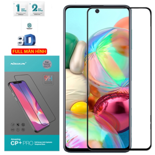 Bộ 4 kính cường lực sam sung A71, A71 Full màn, siêu cứng