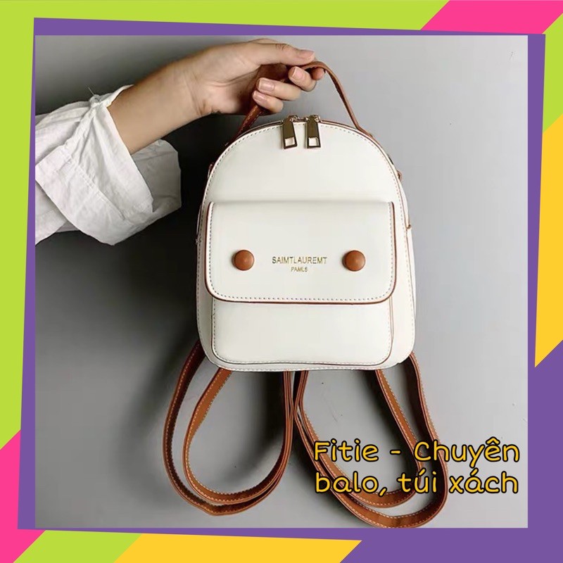 BALO DA BALO MINI THỜI TRANG NỮ VINTAGE BALO DA PU PHONG CÁCH HÀN QUỐC BALO ĐEO CHÉO ULZZANG
