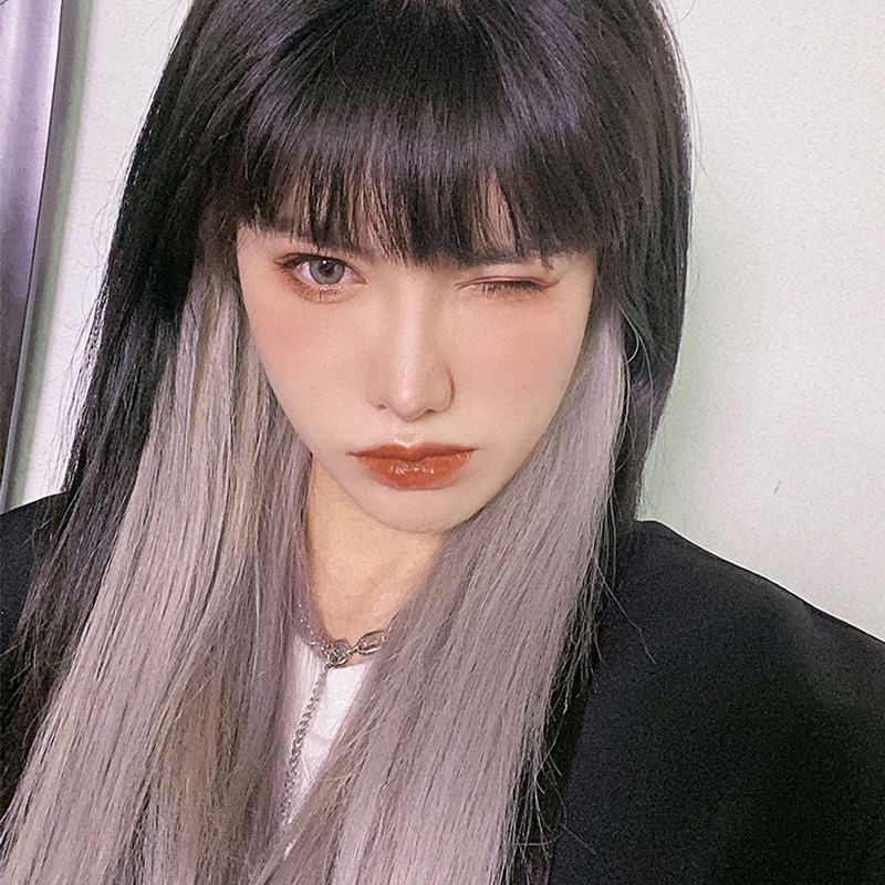 Tóc giả nối dài tự nhiên hợp thời trang cho nữ nhiều màu sắc tùy chọn