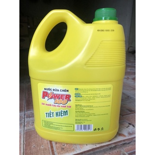 nước rửa chén bát Power 100 can 3.5kg