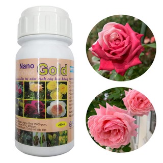 Thuốc trừ bệnh cho hoa hồng Nano Gold