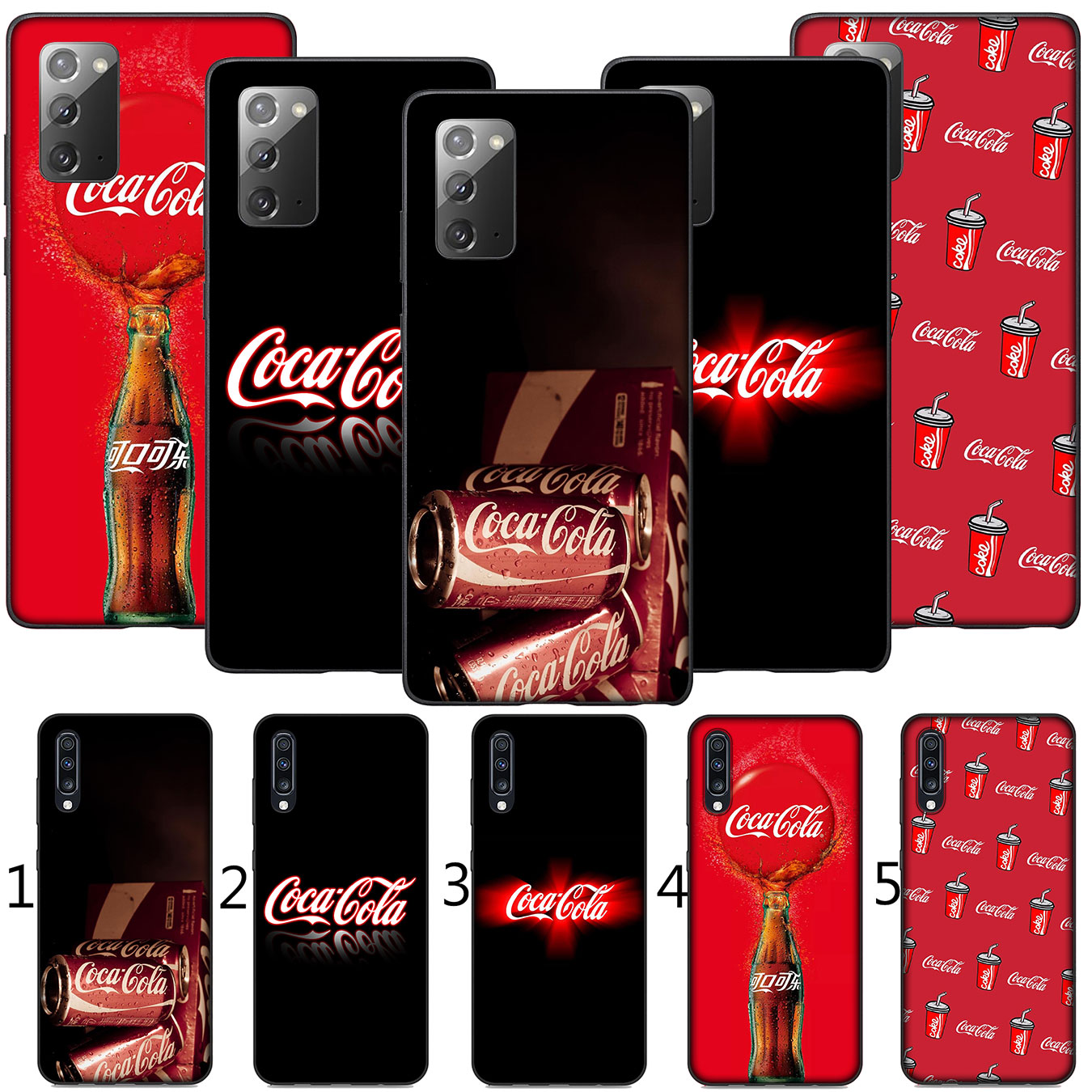 Ốp Điện Thoại Silicon Dẻo Họa Tiết Logo Coca Cola Độc Đáo Cho Huawei P30 Pro Lite Y6 Y7 Y9 Prime 2019 2018 Y9Prime