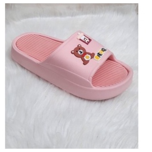 DÉP BÁNH MỲ SIÊU NHẸ NỮ HÌNH GẤU TRÀ SỮA ( đặt tăng lên 2 size ạ)