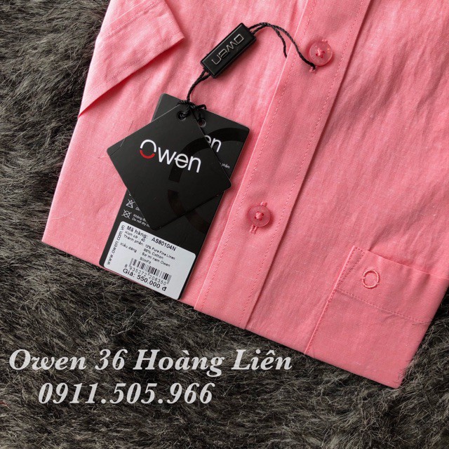 Xả 12.12 10.10 . Áo sơ mi nam Owen - Áo sơ mi cộc tay 80104 Cực Đẹp . . . ' ' ' hot . < ' ˇ