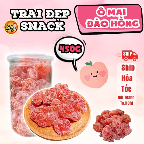 Ô Mai Đào Hồng Trai Đẹp 400G