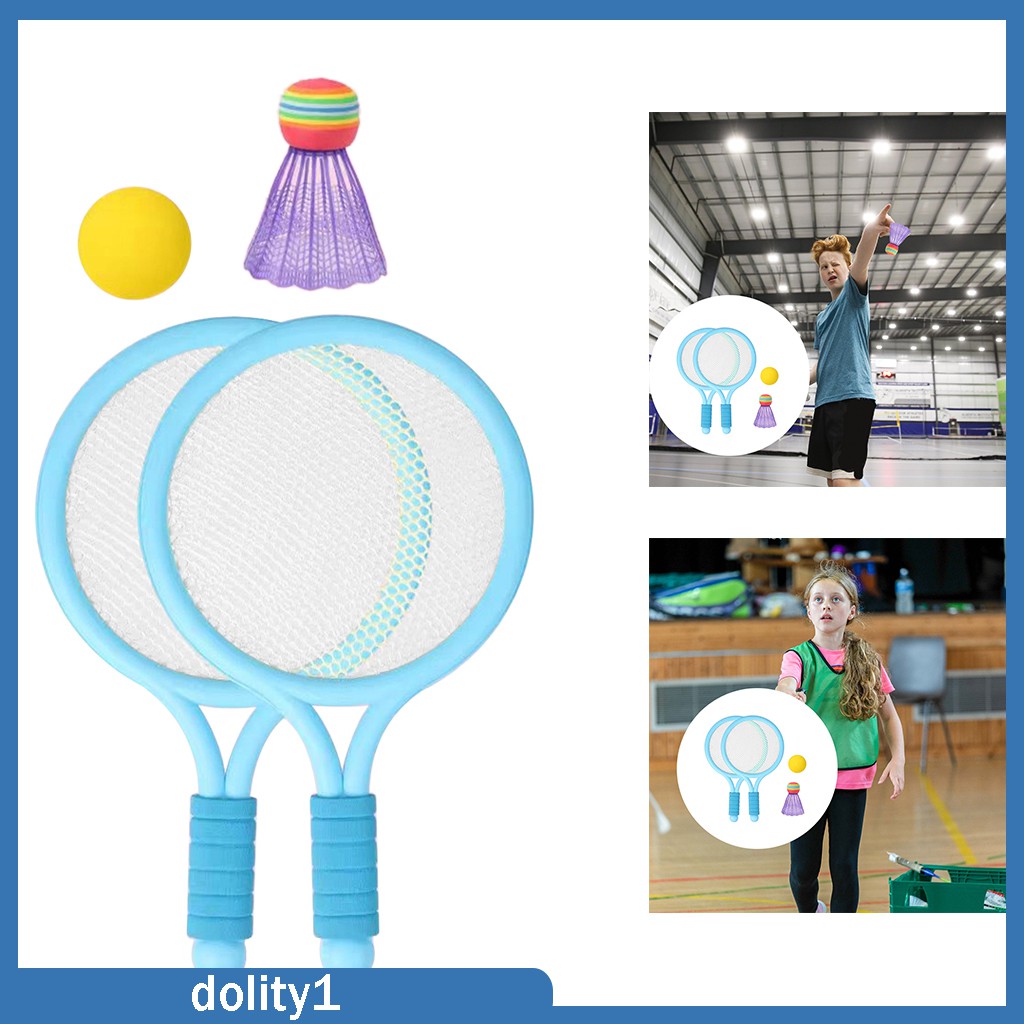 Bộ Vợt Cầu Lông Bóng Tennis Đồ Chơi Ngoài Trời Cho Trẻ Em