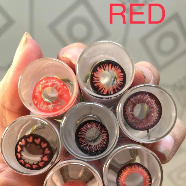 Lens đỏ không độ 100k/c